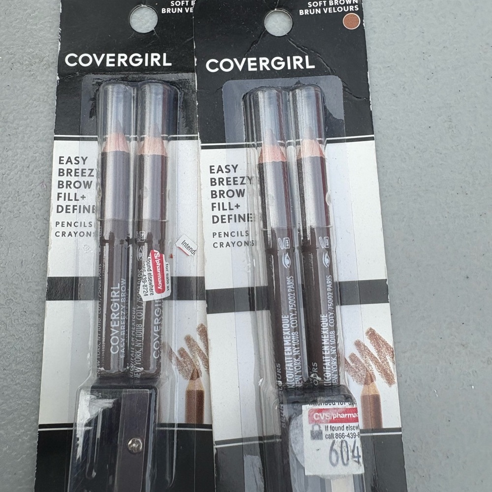 COVERGIRL Easy Breezy Brow Fill + Define‎ Pencils - Soft Brown